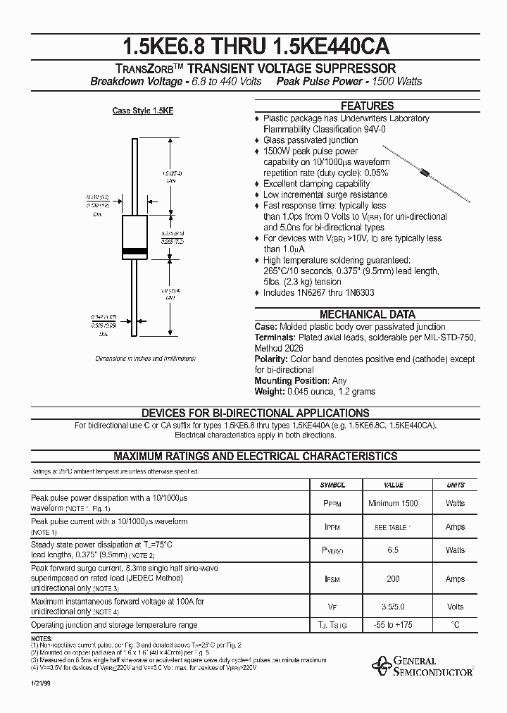15KE350_125159.PDF Datasheet