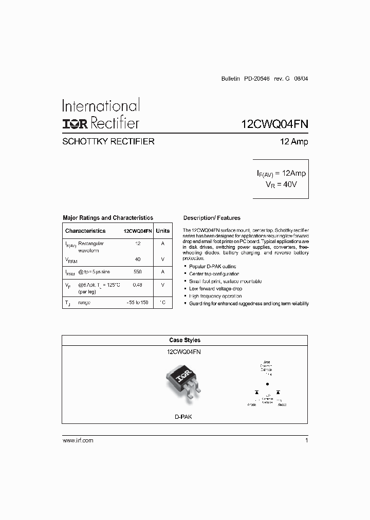 12CWQ04FN_140828.PDF Datasheet