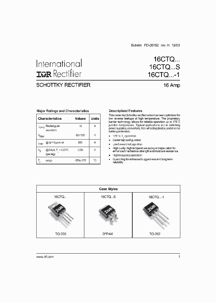 16CTQ80_64026.PDF Datasheet