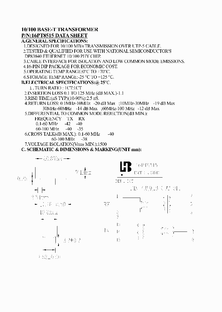 16PT8515_72394.PDF Datasheet