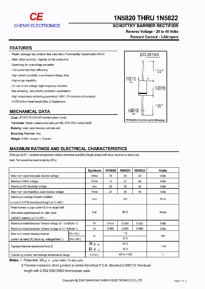 1N5820THRU1N5822_157209.PDF Datasheet