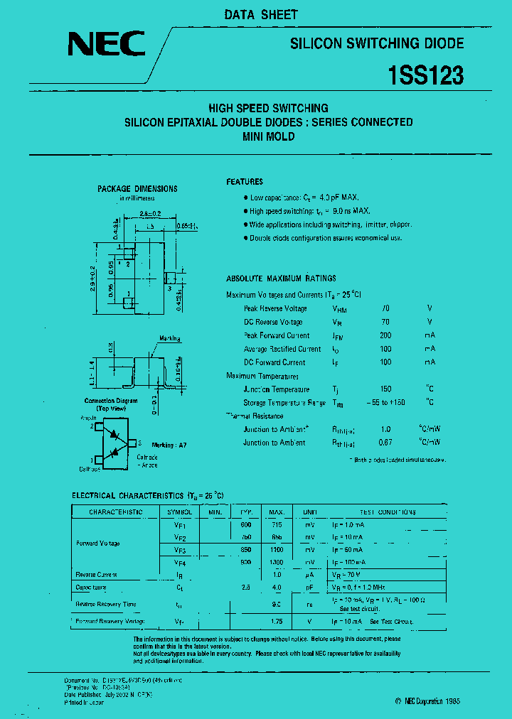 1SS123_16379.PDF Datasheet