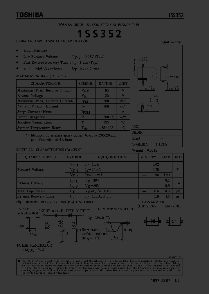 1SS352_16385.PDF Datasheet