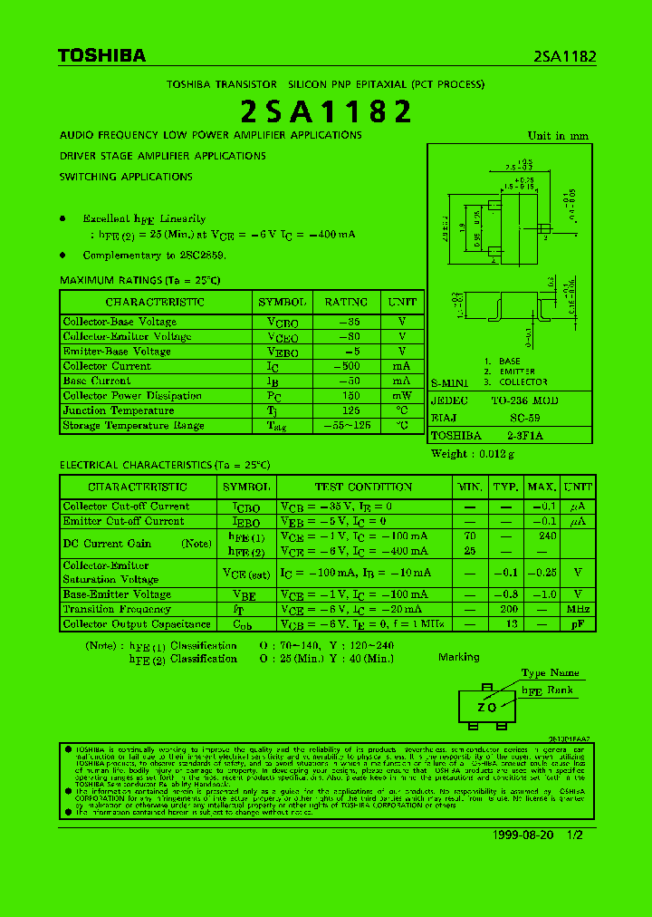 2SA1182_6053.PDF Datasheet
