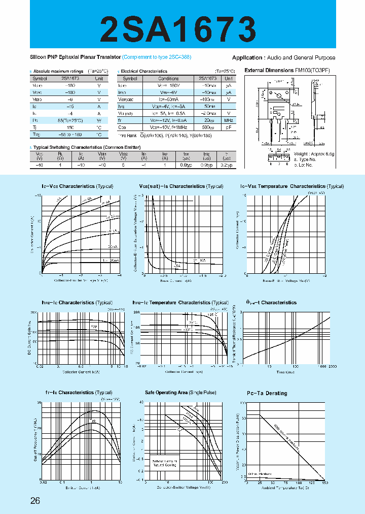 2SA1673_38380.PDF Datasheet