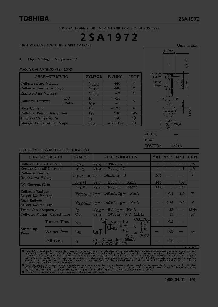2SA1972_96388.PDF Datasheet
