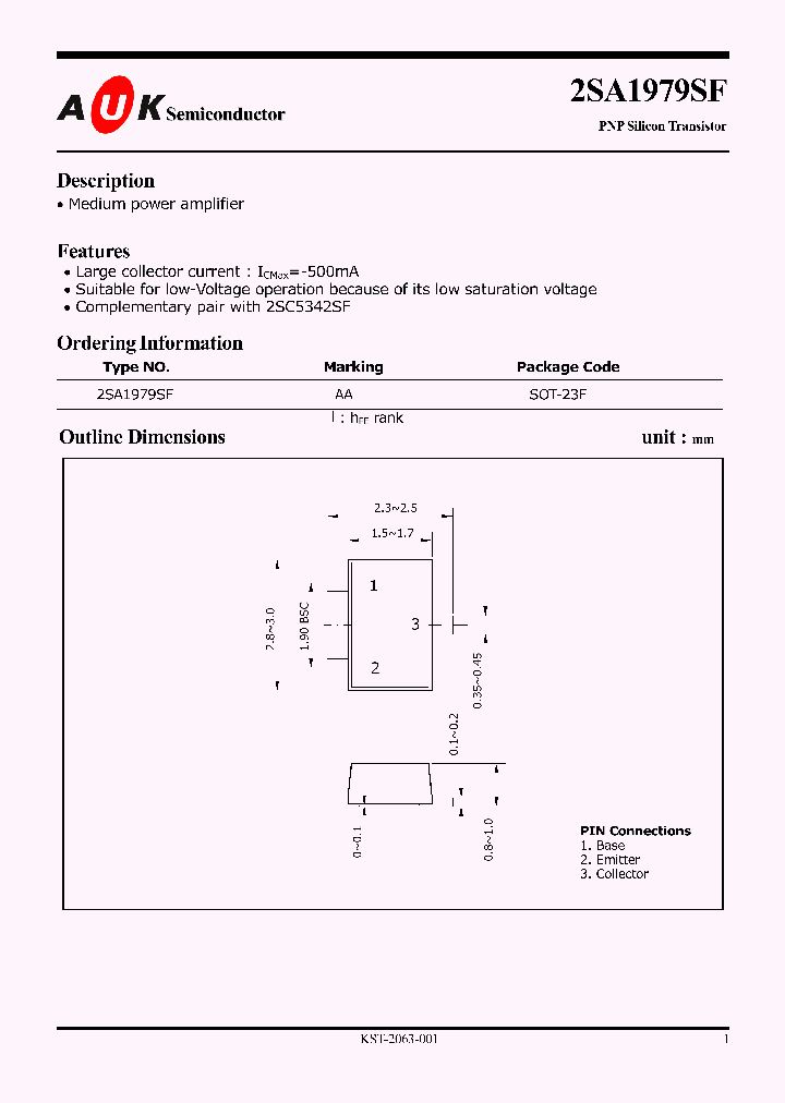 2SA1979SF_96395.PDF Datasheet