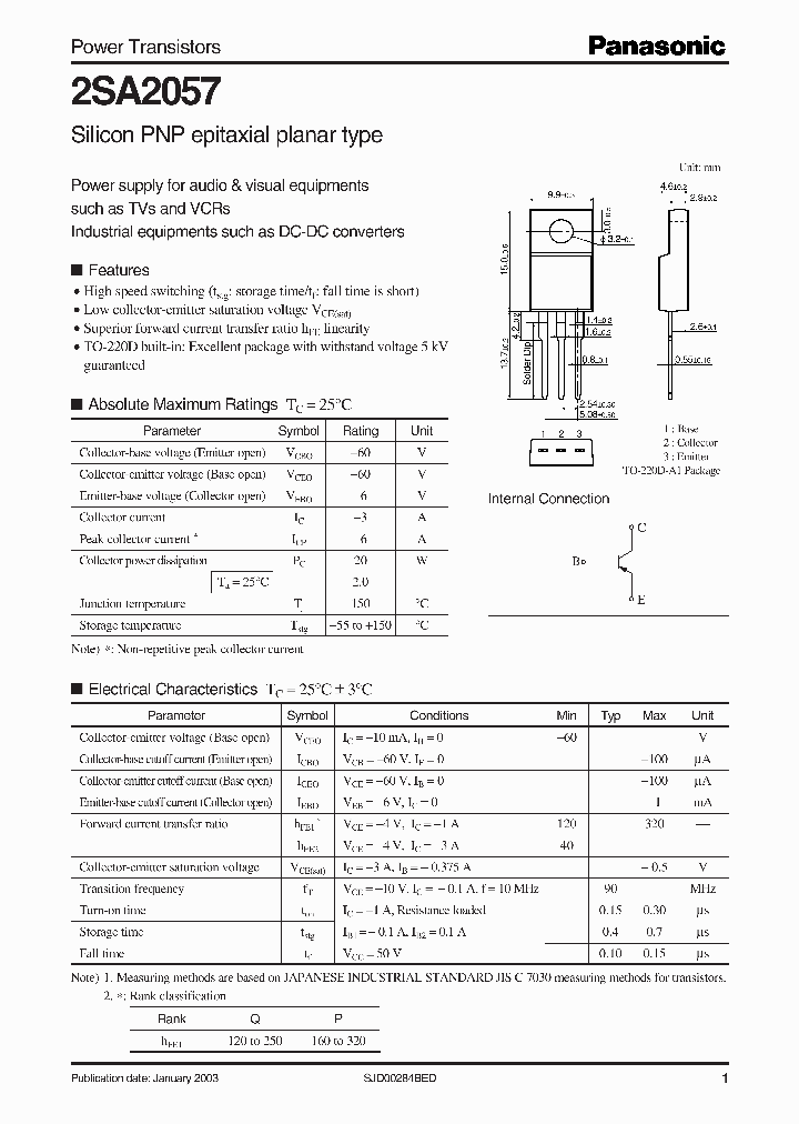 2SA2057_6180.PDF Datasheet