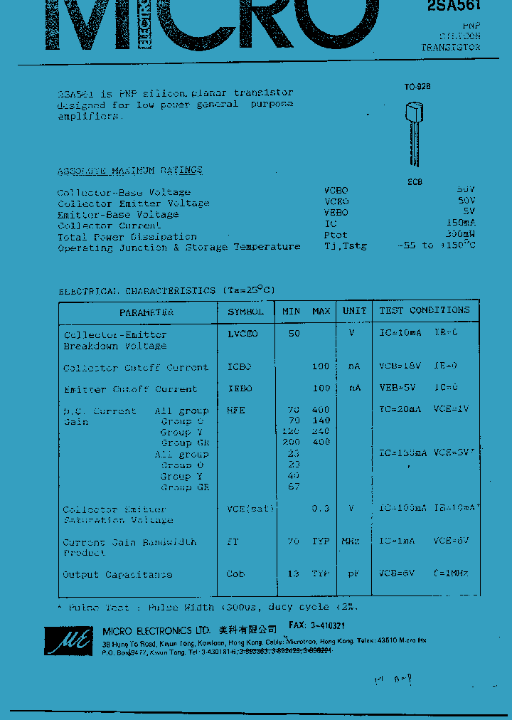 2SA561_6338.PDF Datasheet