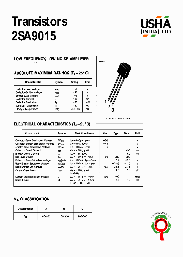 2SA9015_6656.PDF Datasheet
