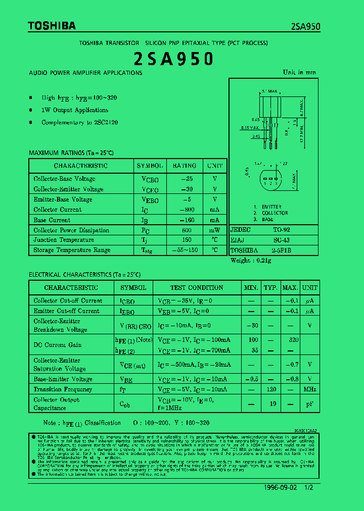 2SA950_6679.PDF Datasheet