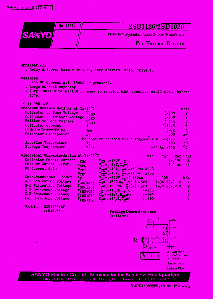 2SB1126_6743.PDF Datasheet