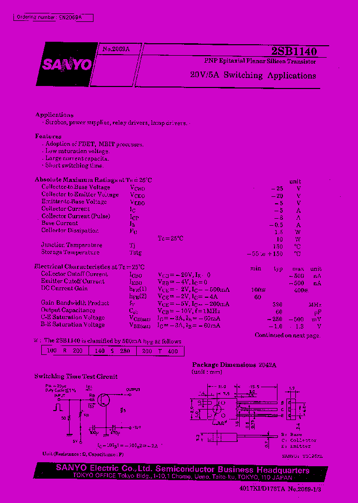 2SB1140_6751.PDF Datasheet
