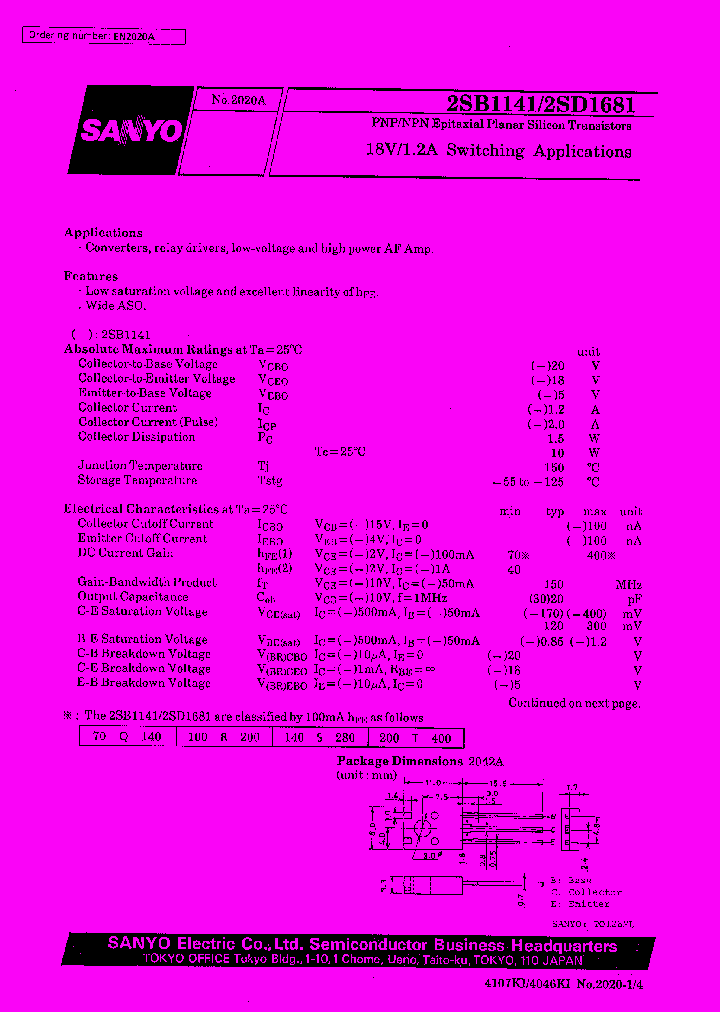 2SB1141_6752.PDF Datasheet