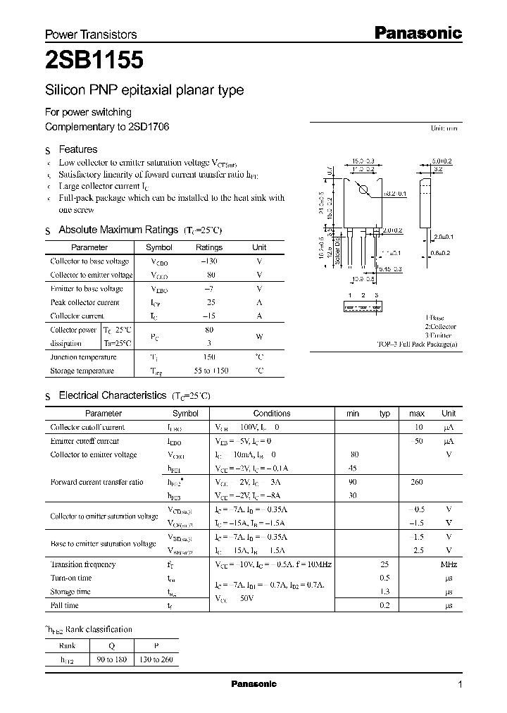 2SB1155_6760.PDF Datasheet