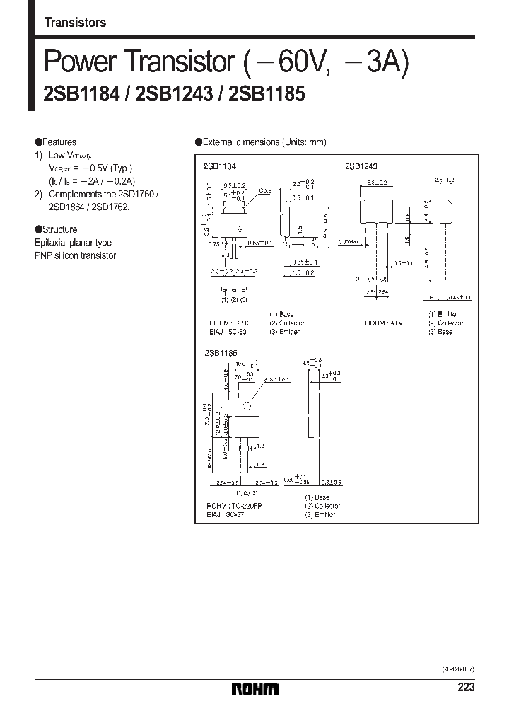 2SB1184_6775.PDF Datasheet