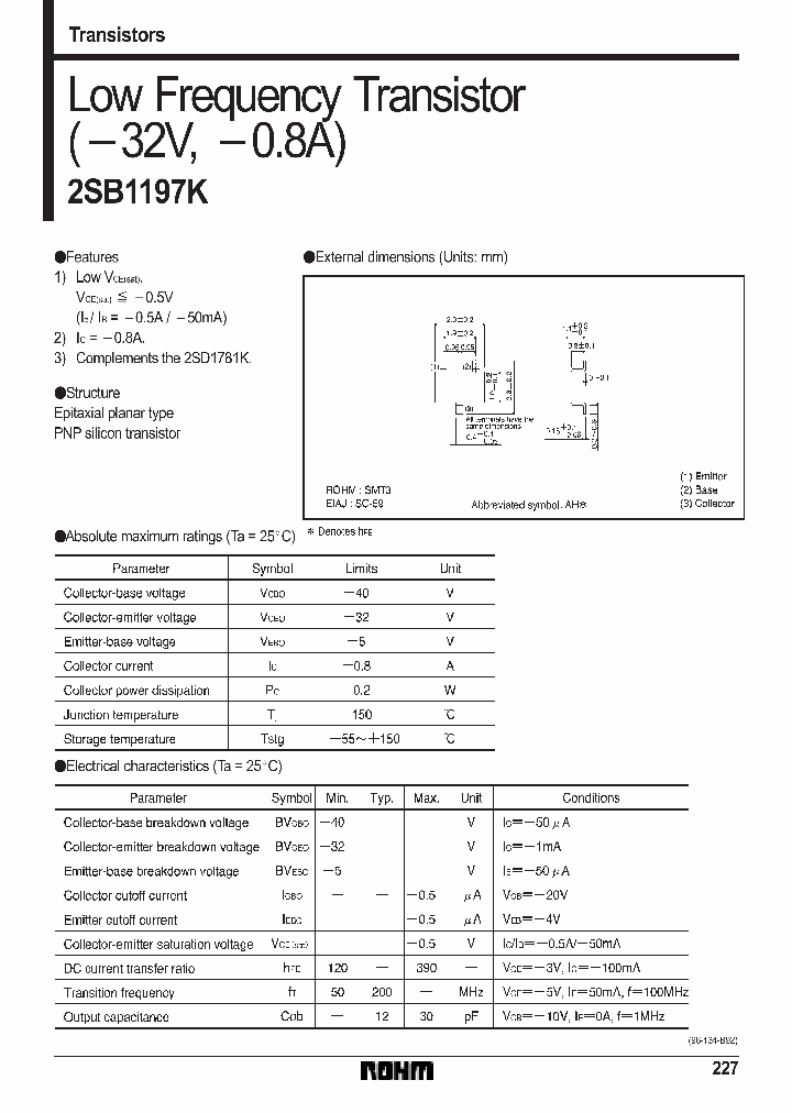 2SB1197K_6781.PDF Datasheet