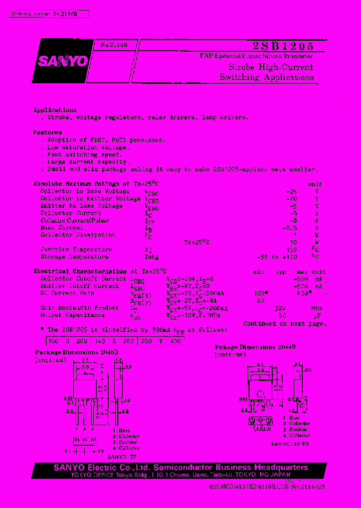 2SB1205_6788.PDF Datasheet