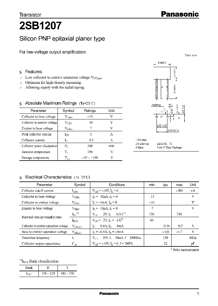 2SB1207_6789.PDF Datasheet