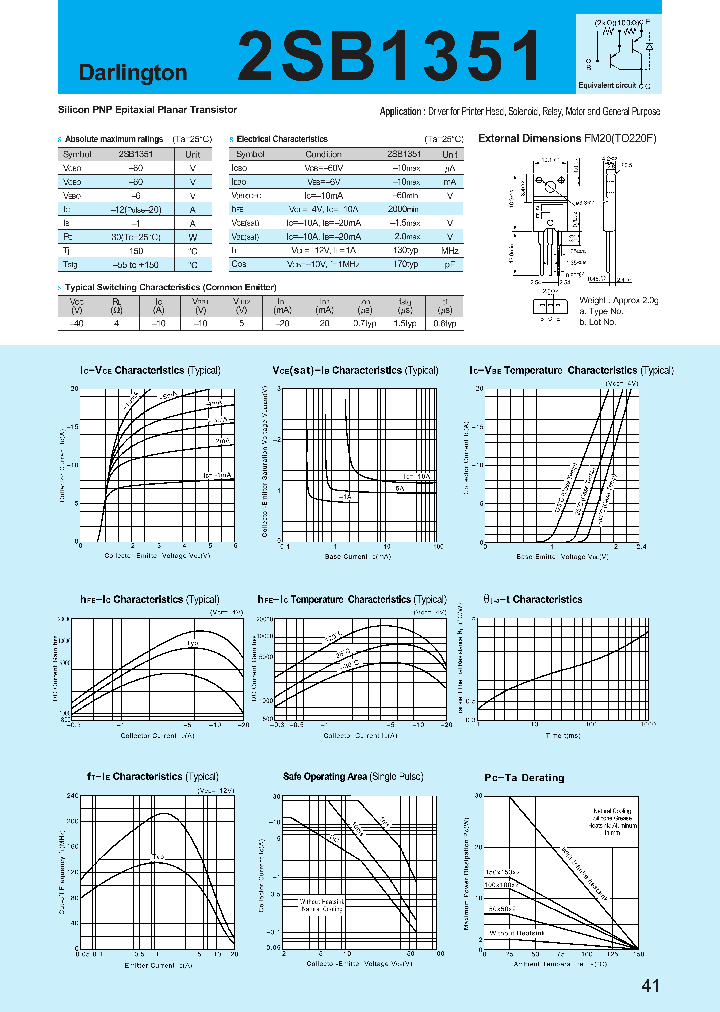 2SB1351_184466.PDF Datasheet