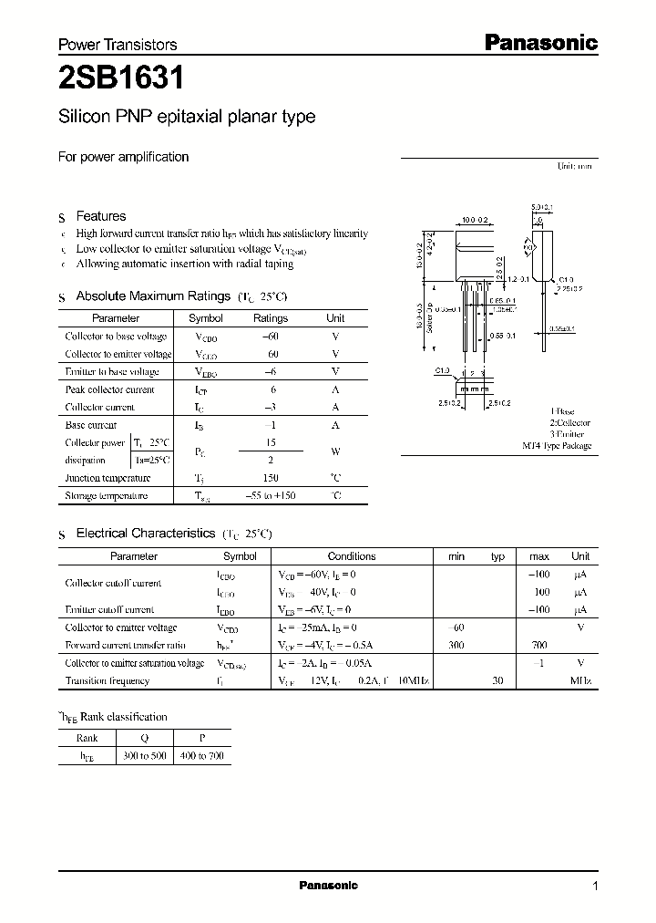 2SB1631_161533.PDF Datasheet