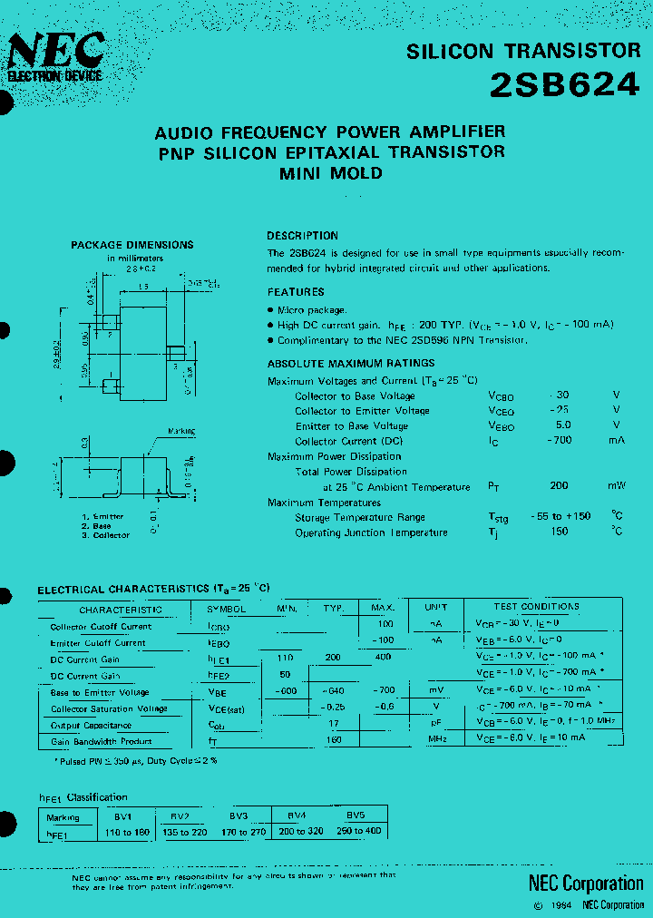 2SB624_6841.PDF Datasheet