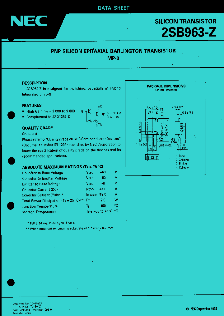 2SB963_7048.PDF Datasheet