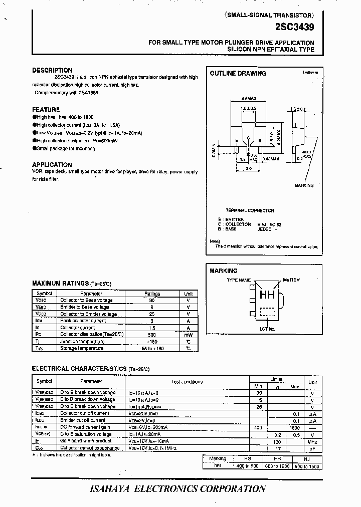 2SC3439_190935.PDF Datasheet