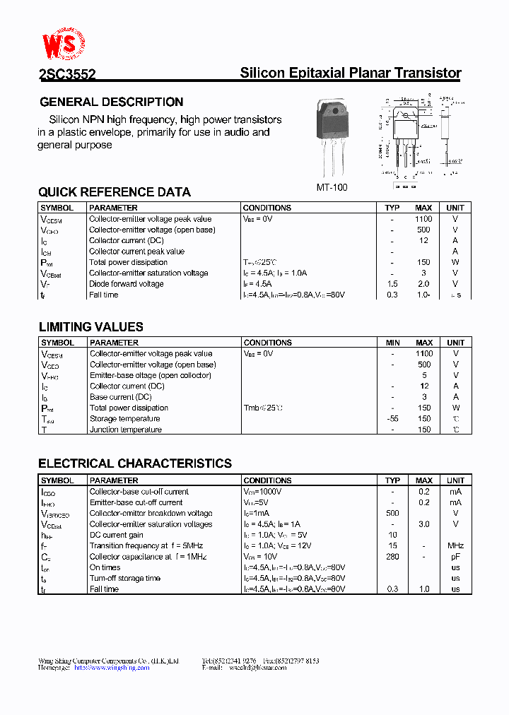 2SC3552_187684.PDF Datasheet