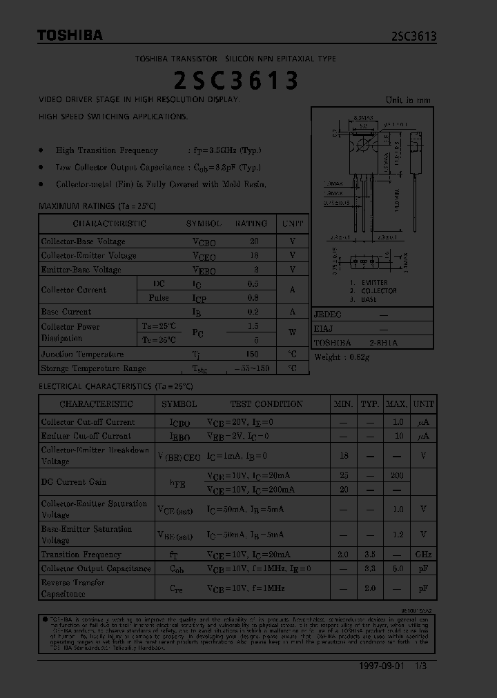 2SC3613_159465.PDF Datasheet