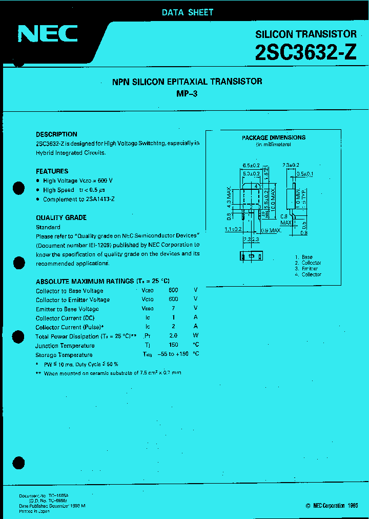 2SC3632-Z_185588.PDF Datasheet