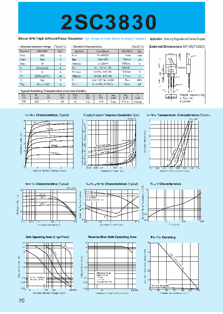 2SC3830_42985.PDF Datasheet