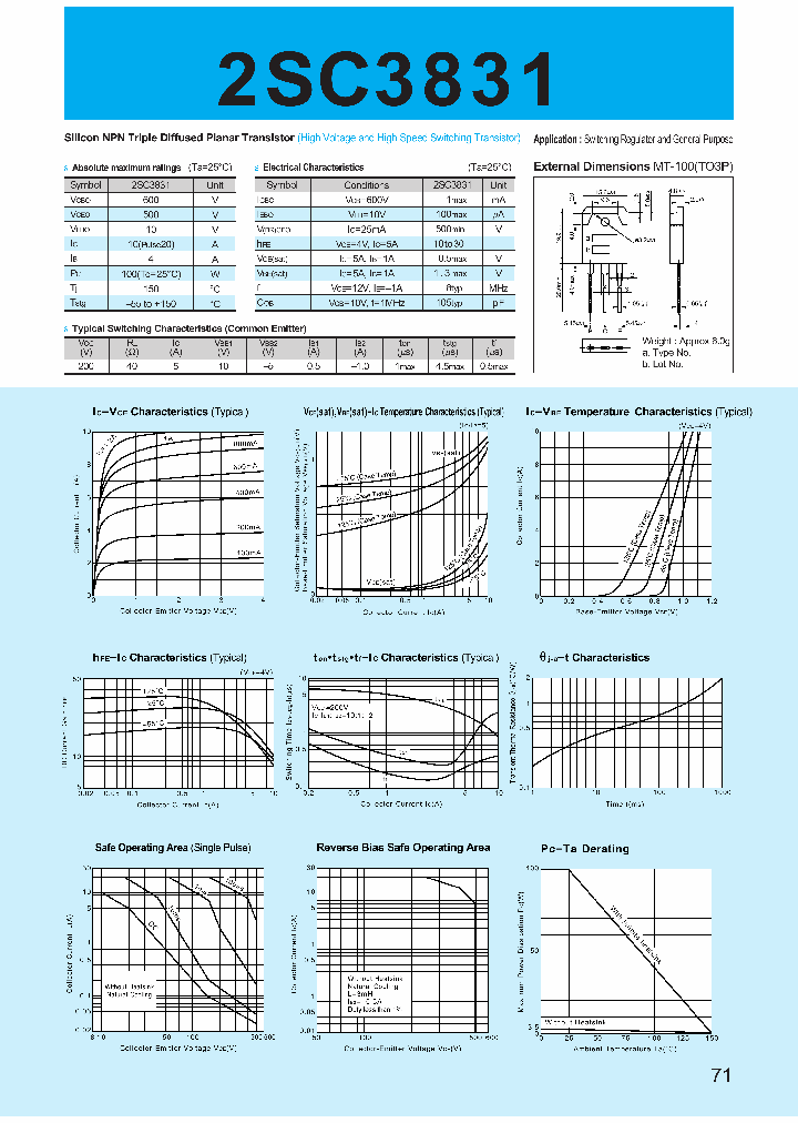2SC3831_42986.PDF Datasheet