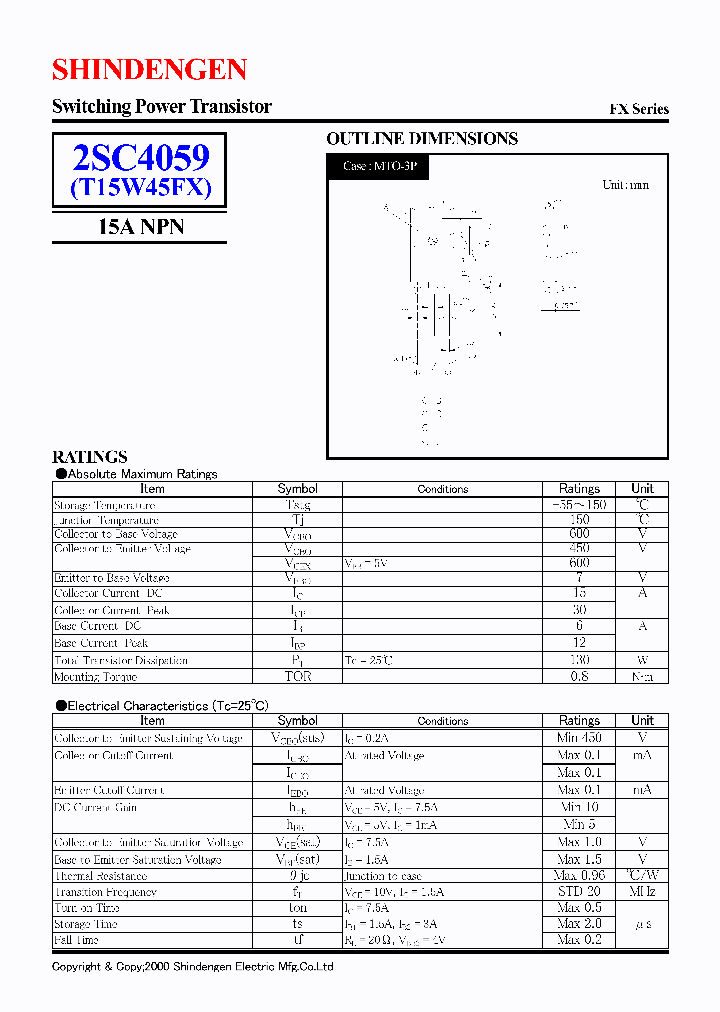 2SC4059_17309.PDF Datasheet