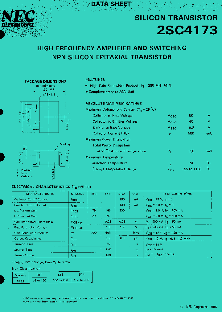 2SC4173_121637.PDF Datasheet