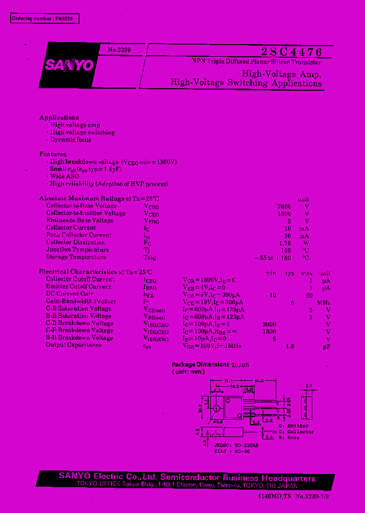 2SC4476_40086.PDF Datasheet