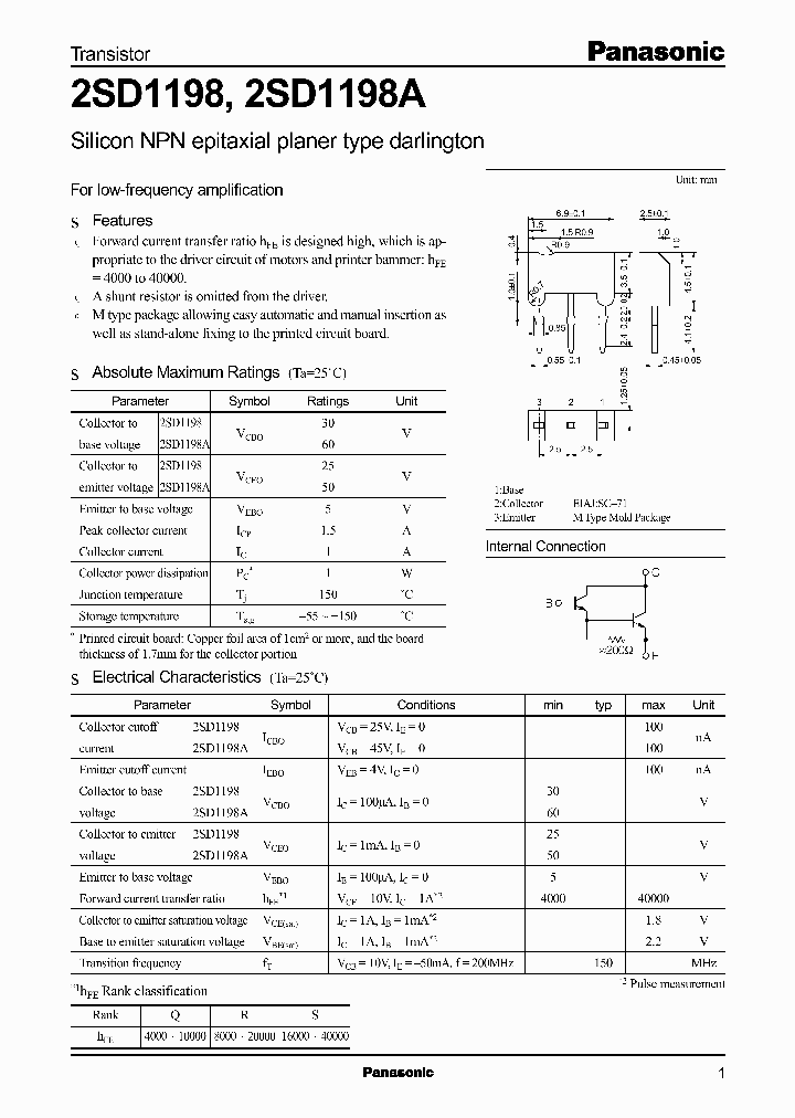 2SD1198_7289.PDF Datasheet