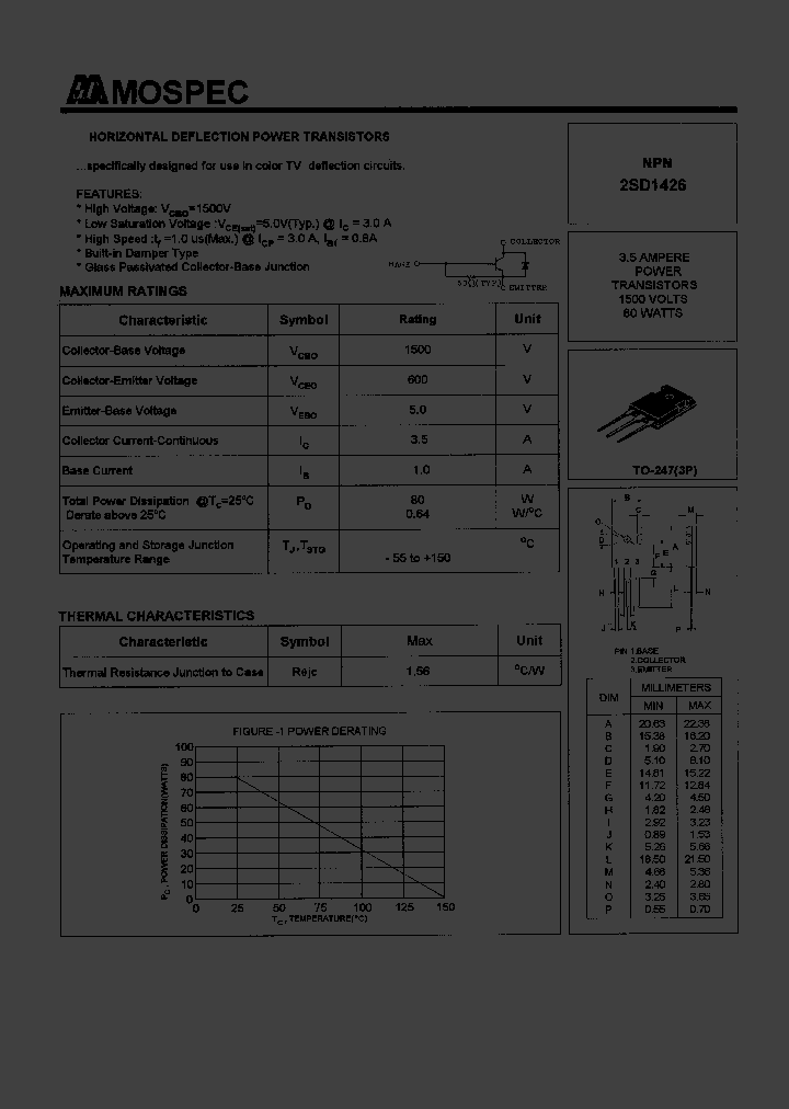 2SD1426_194521.PDF Datasheet