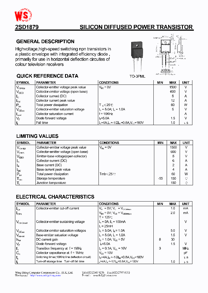 2SD1879_187396.PDF Datasheet