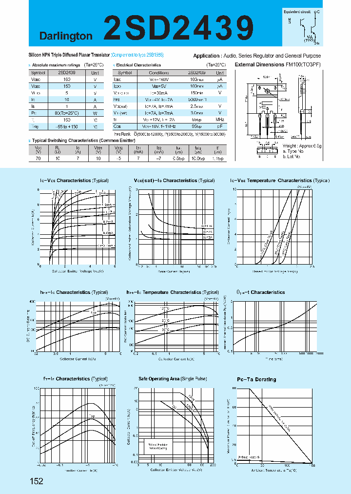 2SD2439_2626.PDF Datasheet