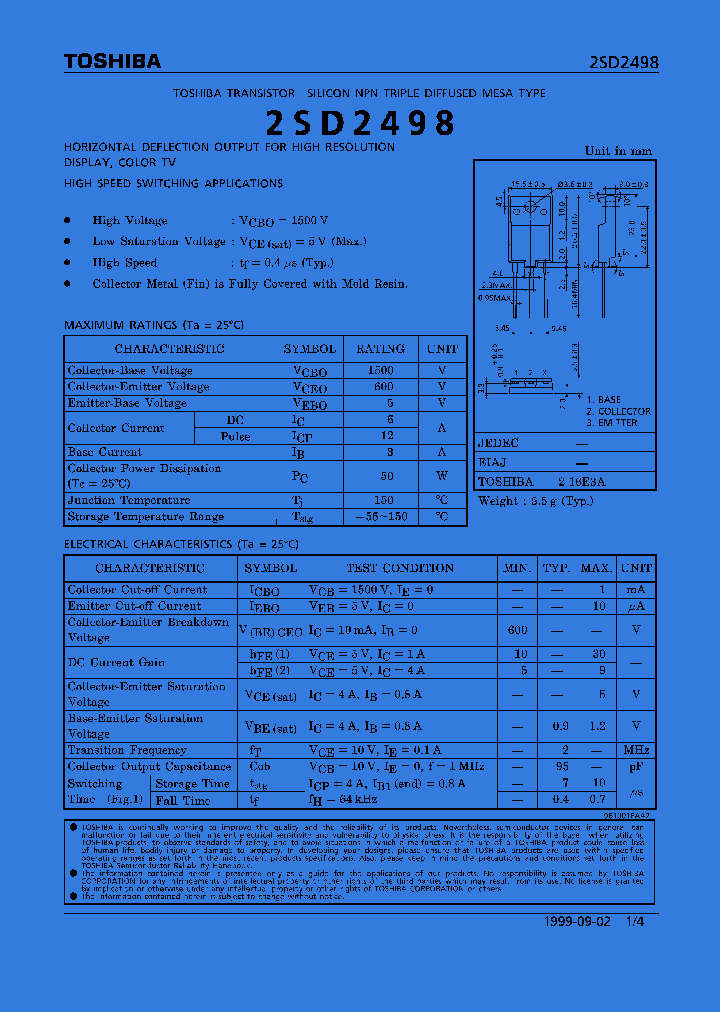 2SD2498_191024.PDF Datasheet