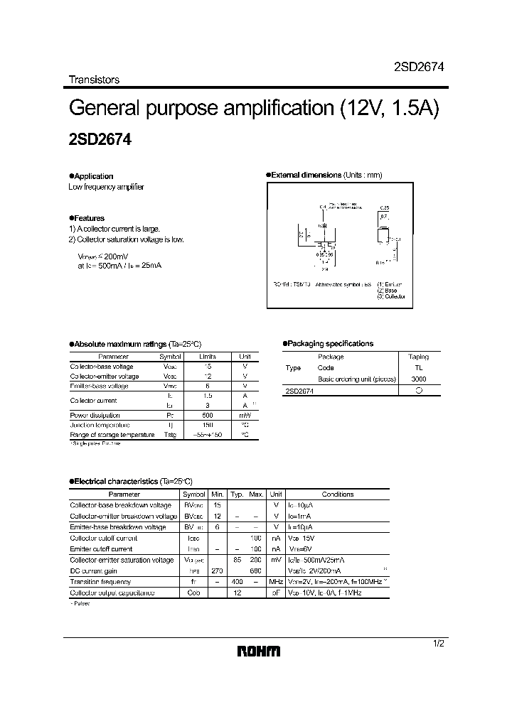 2SD2674_133584.PDF Datasheet