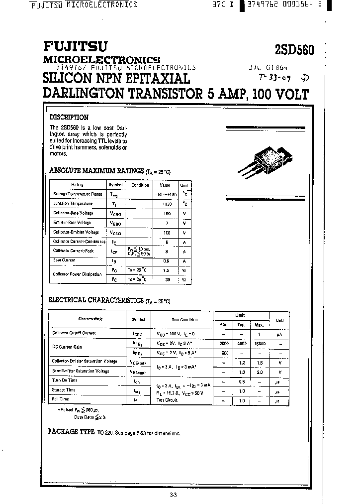2SD560_7330.PDF Datasheet
