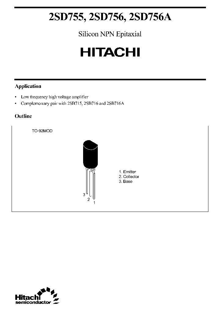 2SD755_7382.PDF Datasheet