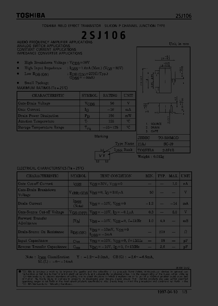 2SJ106_12666.PDF Datasheet
