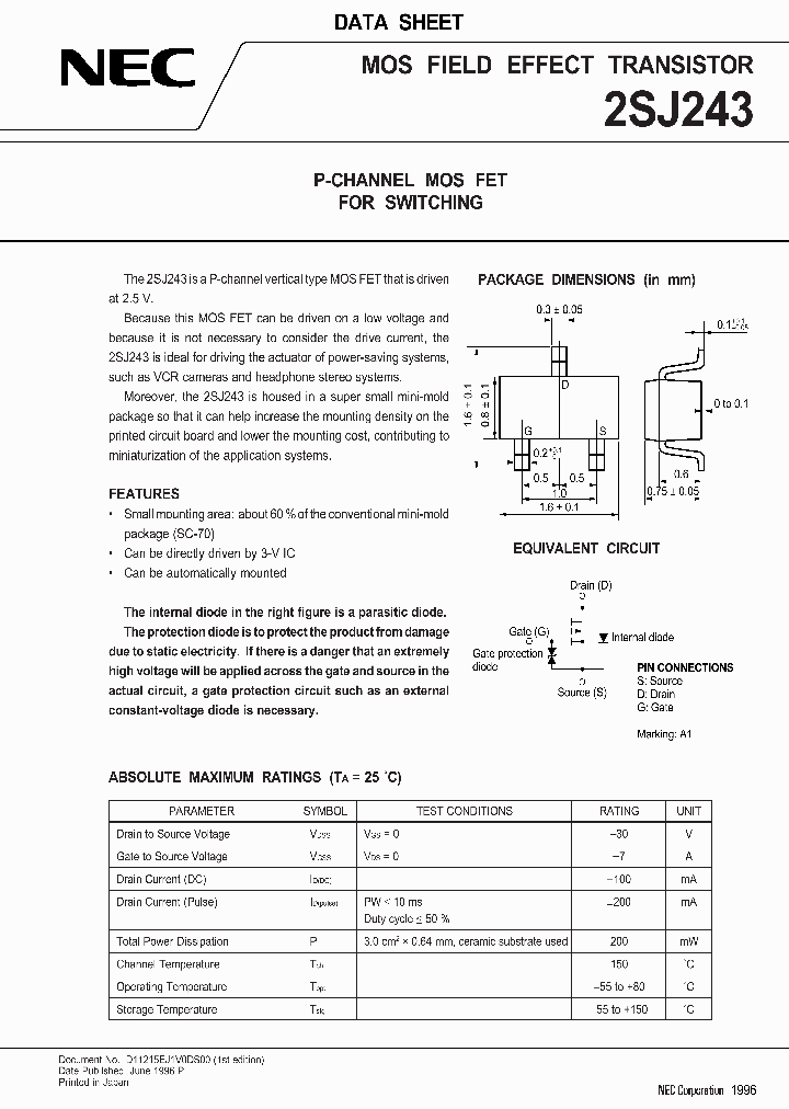 2SJ243_12742.PDF Datasheet