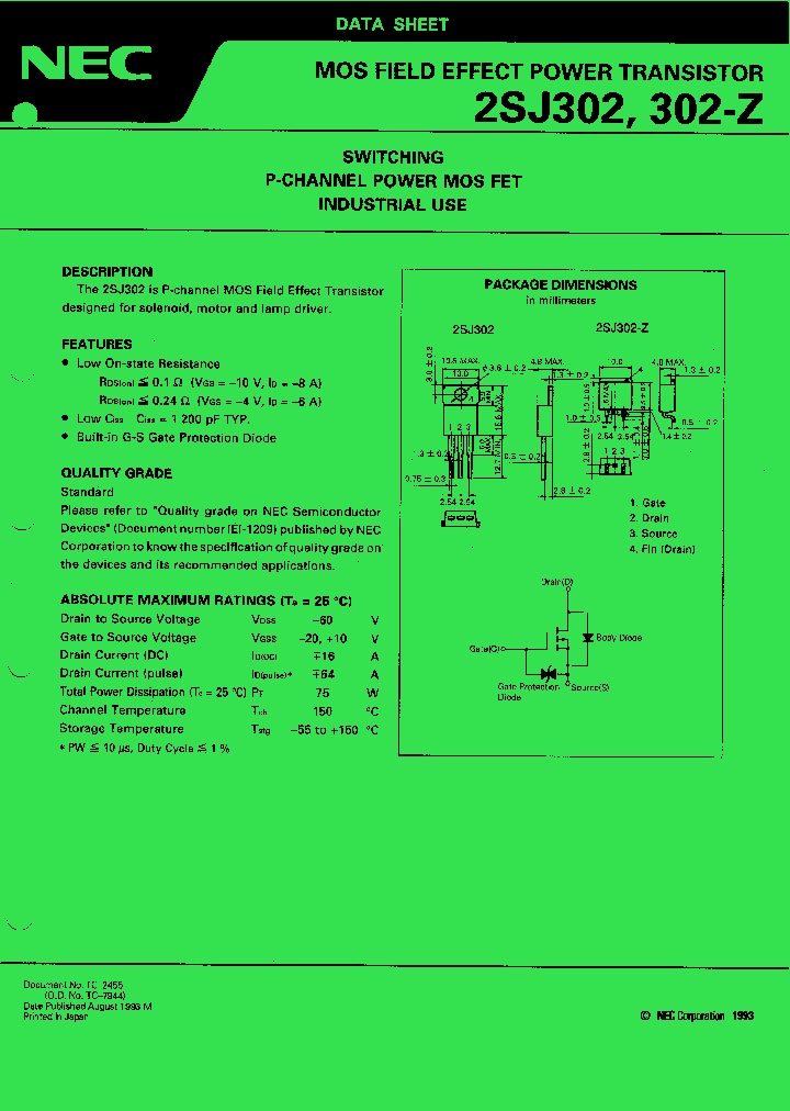 2SJ302_12775.PDF Datasheet