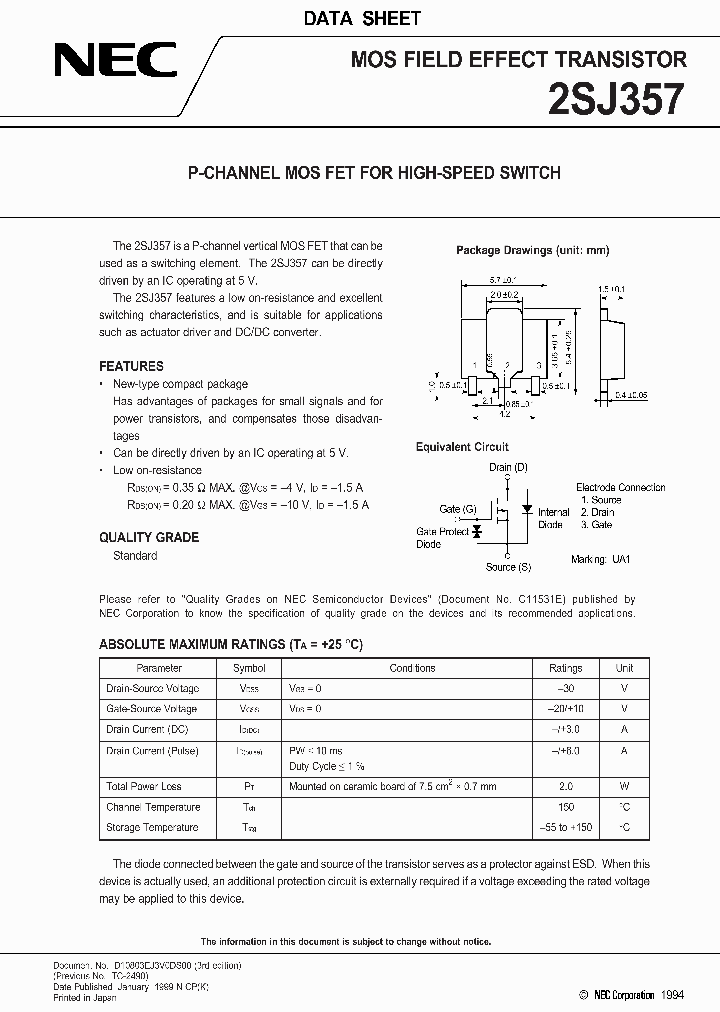 2SJ357_12821.PDF Datasheet
