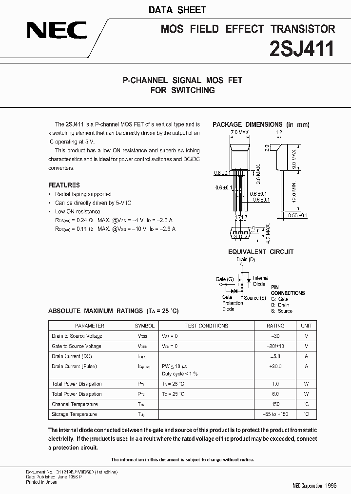 2SJ411_12852.PDF Datasheet