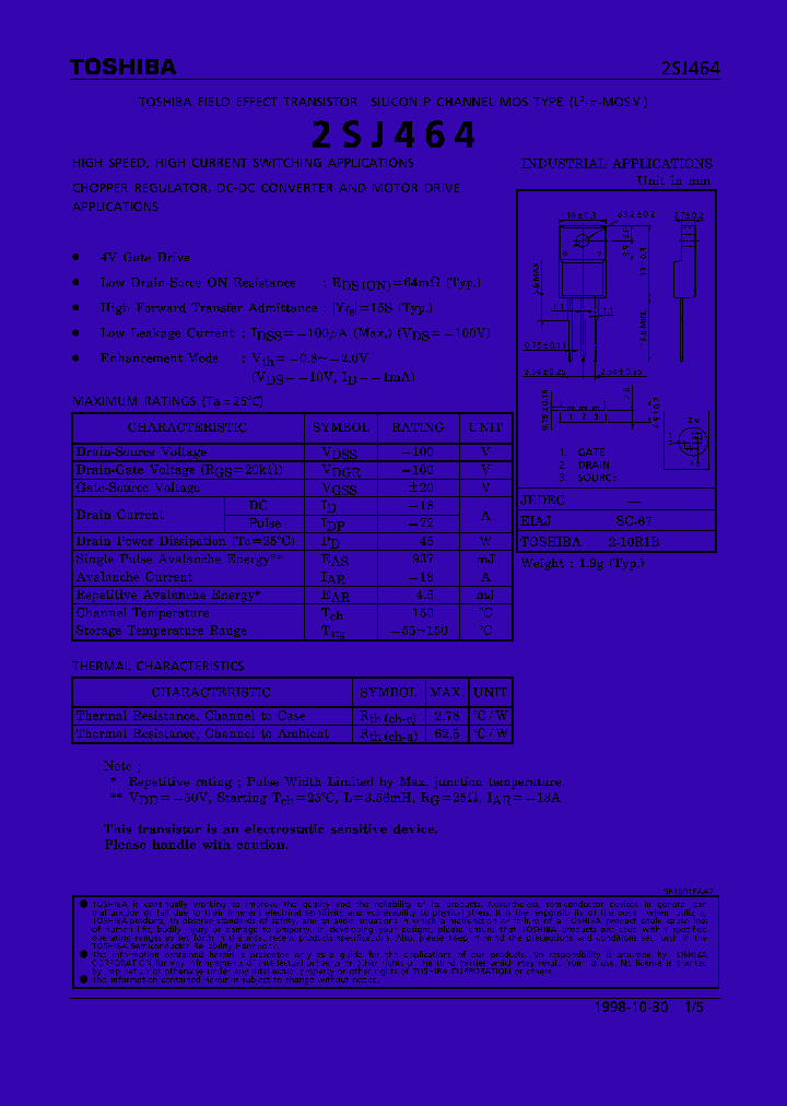 2SJ464_12879.PDF Datasheet